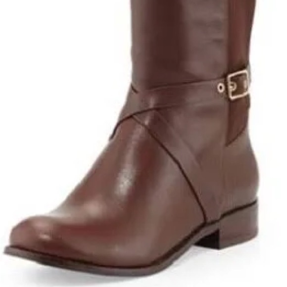 Brown Leather Women's Boots - Picture 1 of 10
